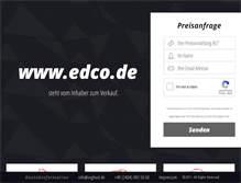 Tablet Screenshot of edco.de
